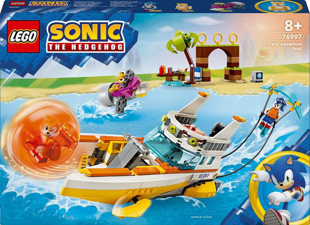Immagine del prodotto LEGO - SONIC L&rsquo;aeroscafo delle avventure di Tails 76997