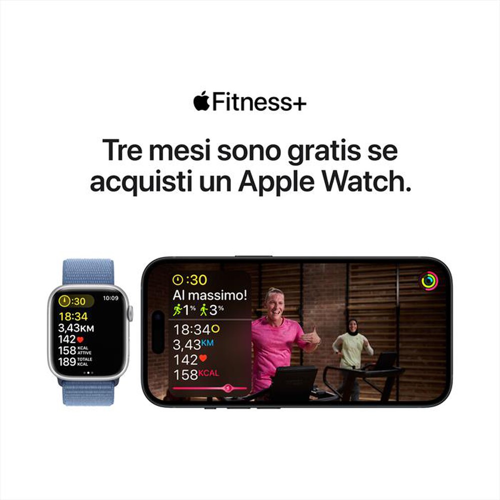Immagine del prodotto APPLE - Watch Series 9 GPS + Cellular Cassa 41mm - S/M-Mezzanotte