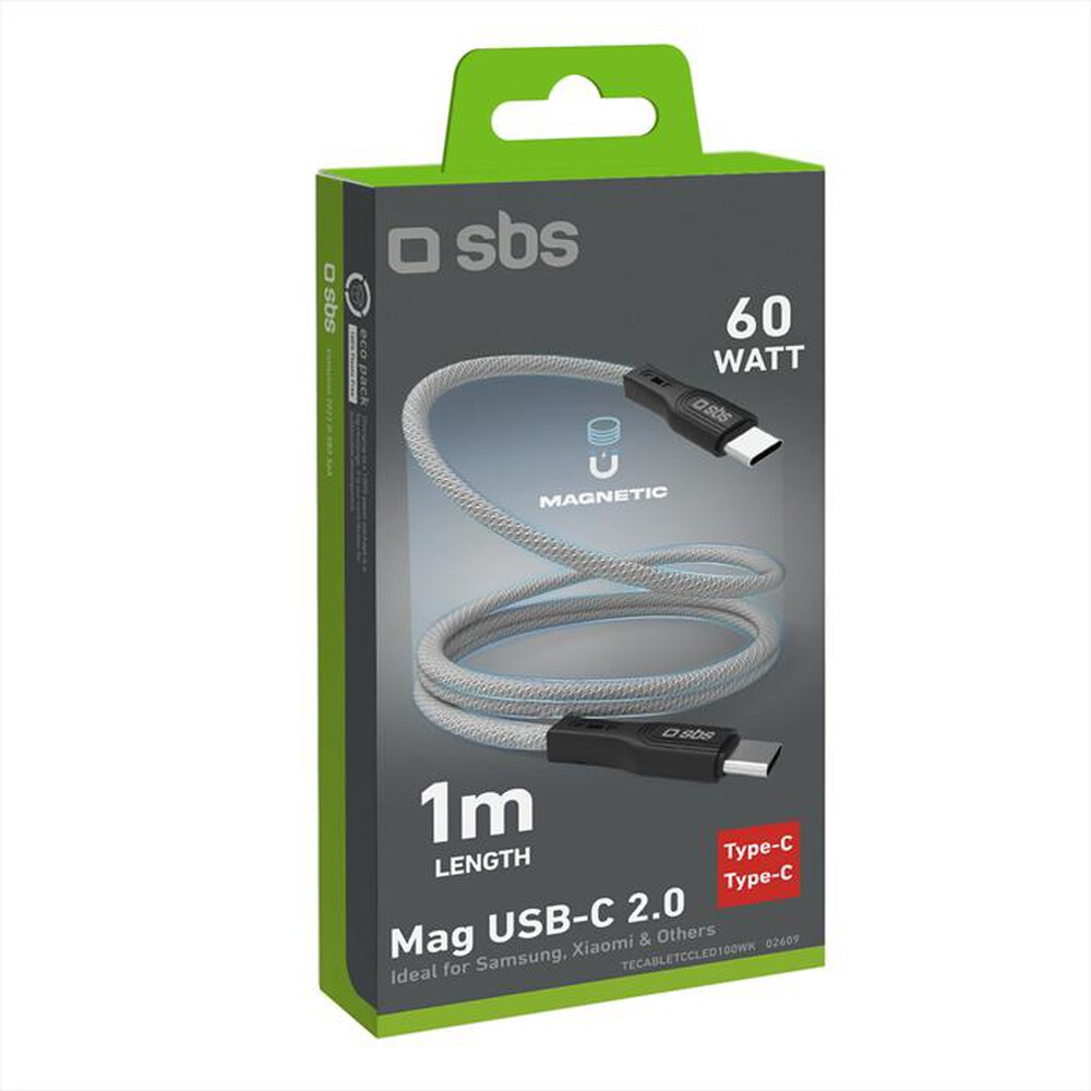 Immagine del prodotto SBS - Cavo C-C magnetico TECABLETCCMAG-Nero