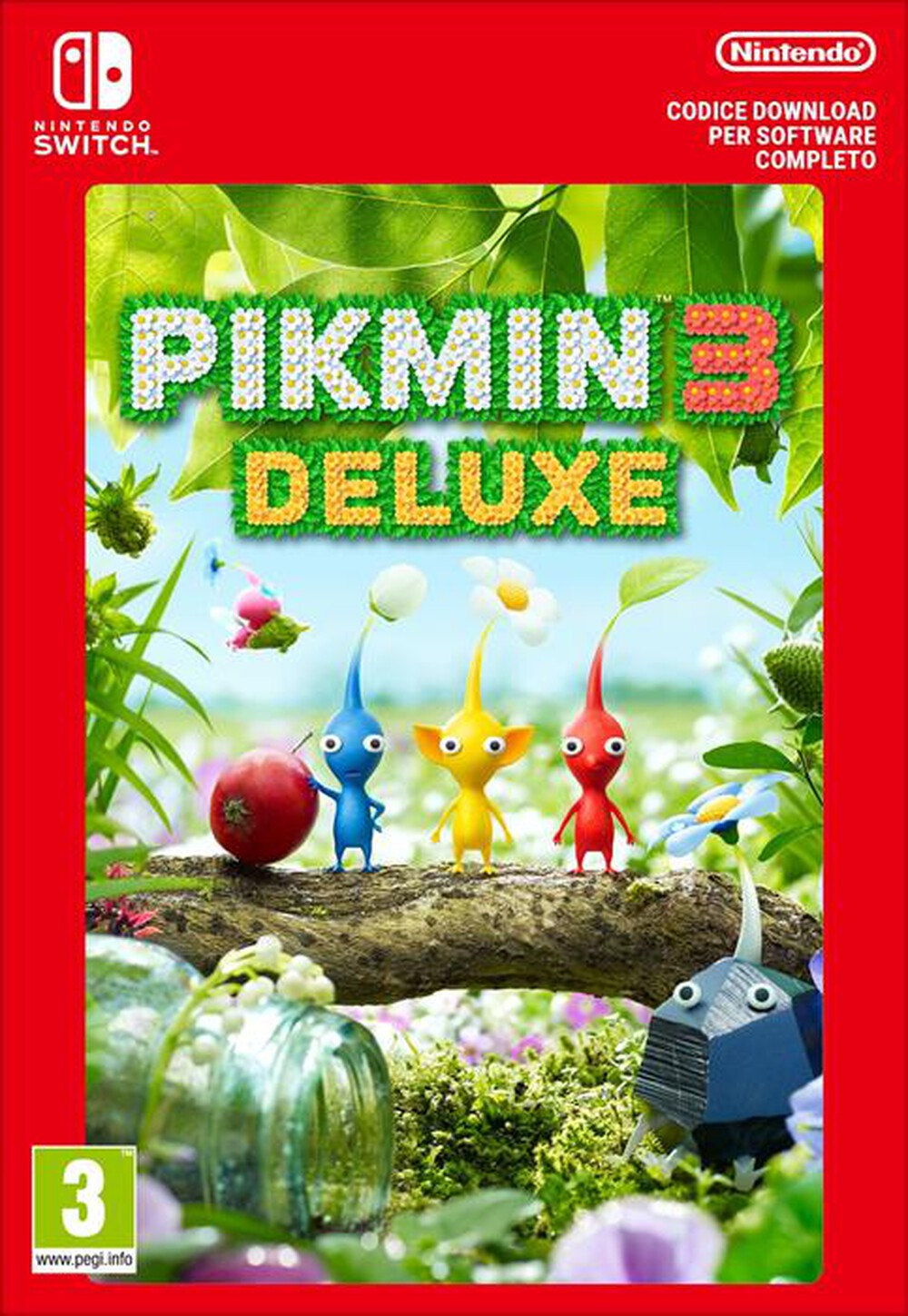 Immagine del prodotto NINTENDO - PIKMIN 3 DELUXE - CODICE DOWNLOAD
