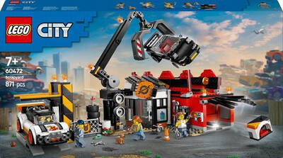 LEGO - MY CITY Sfasciacarrozze con auto 60472