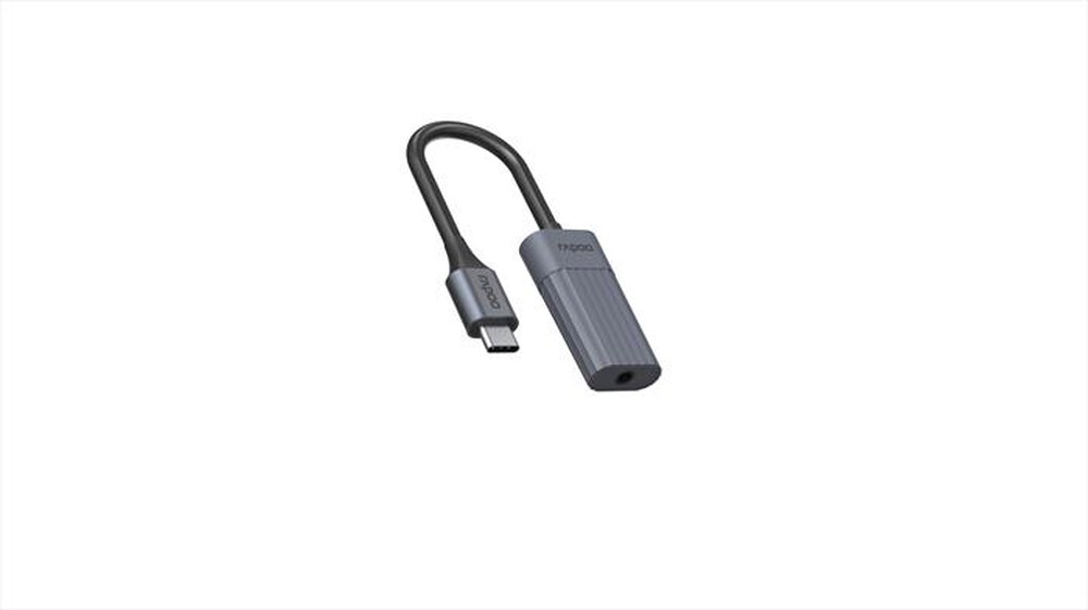 Immagine del prodotto RAPOO - UCA-1012 USB-C to 3.5mm Audio Adapter-Gray