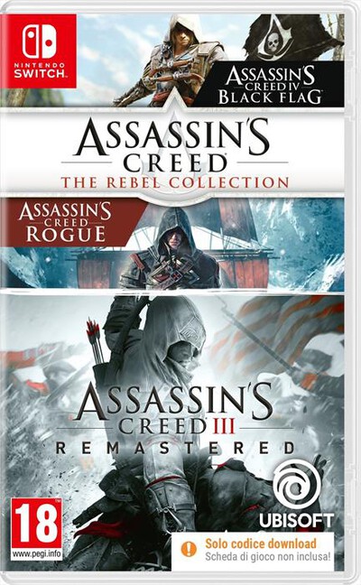 UBISOFT - ASSASSIN&rsquo;S CREED THE REBEL COLLECTION + AC3 NSW