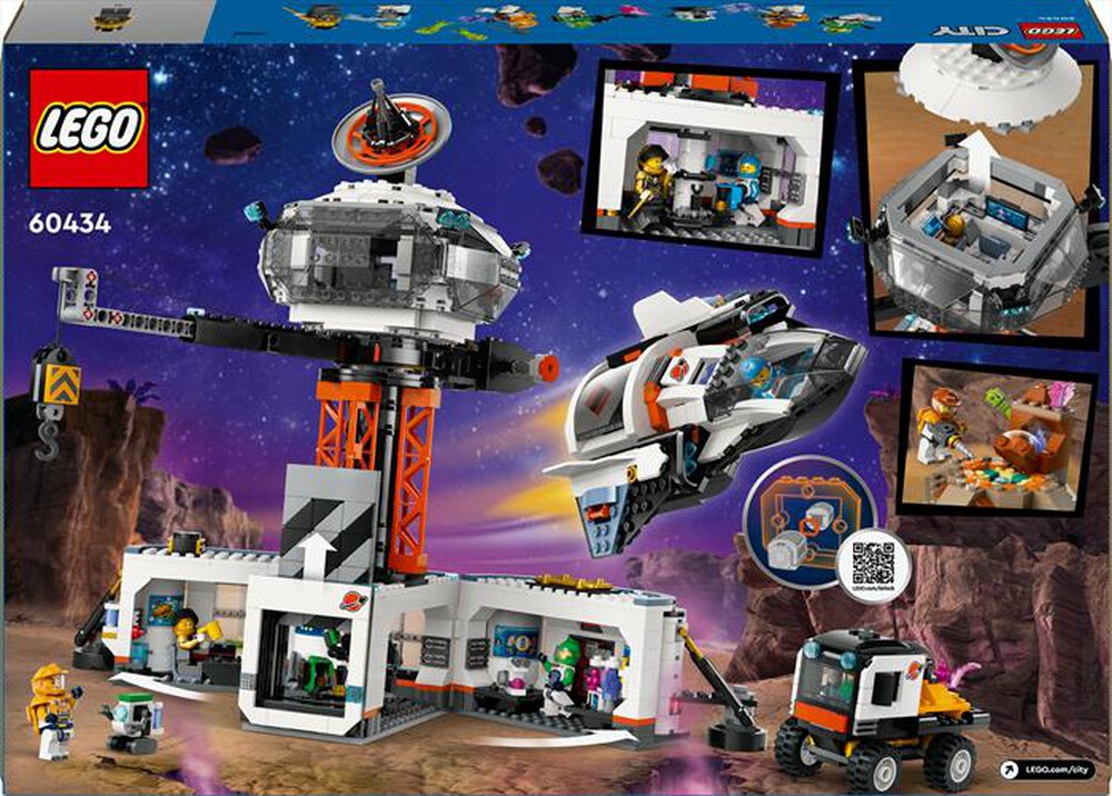 Immagine del prodotto LEGO - CITY BASE spaziale e piattaforma di lancio 60434