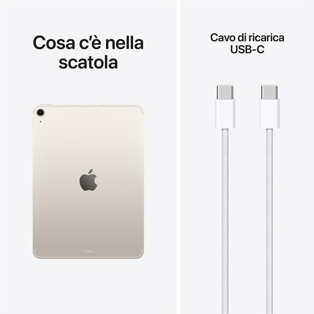 Immagine del prodotto APPLE - iPad Air 11" M4 WiFi + Cellular 256GB-Galassia