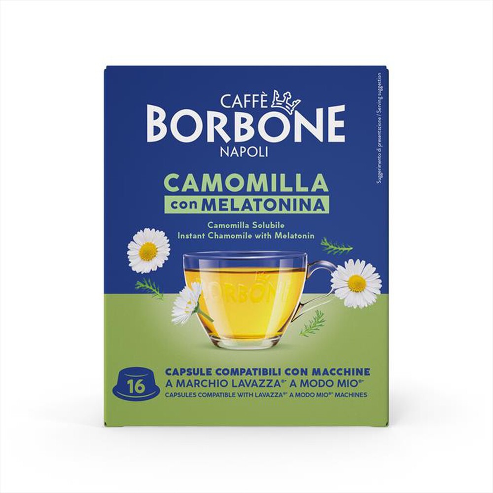 Immagine del prodotto CAFFE BORBONE - Camomilla e melatonina - A Modo Mio 16 caps-Multicolore