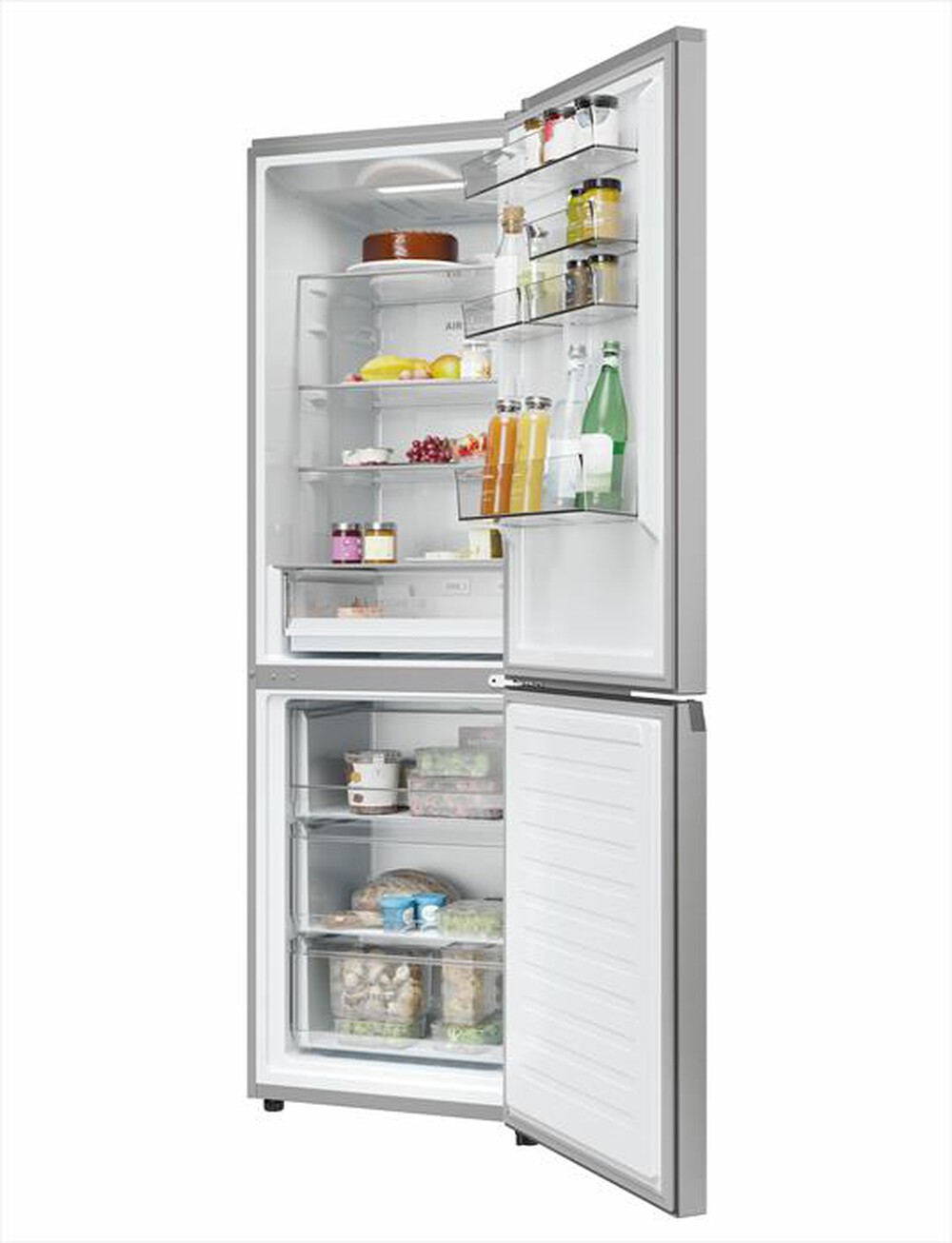 Immagine del prodotto HAIER - Frigorifero combinato HDPW3618DNPK Classe D 352 lt-Platino