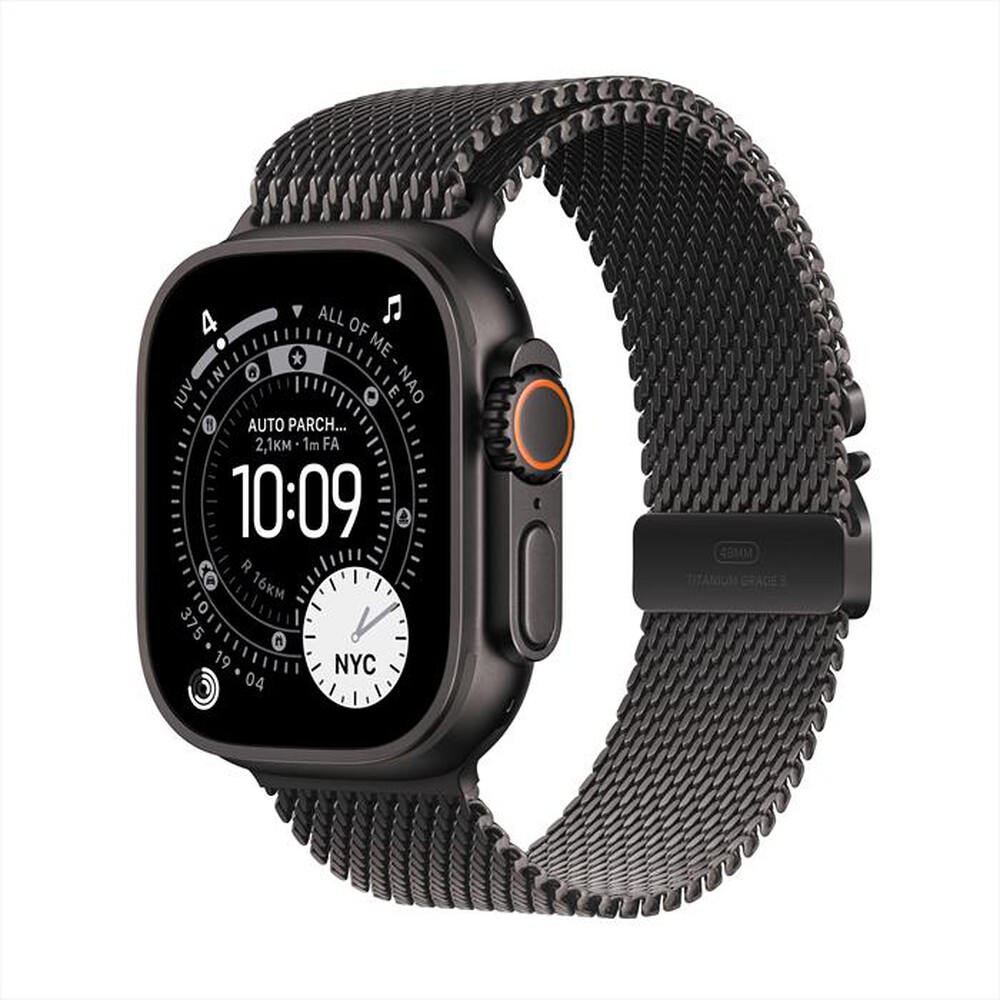 Immagine del prodotto APPLE - Watch Ultra 3 GPS + Cellular 49mm Titanio Nero-Milanese Titanio Nero - M