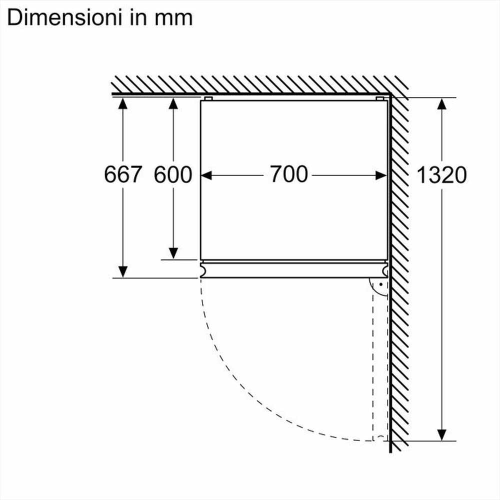 Immagine del prodotto BOSCH - Frigorifero Combinato KGN497WDF Classe D 203x70 cm-Bianco