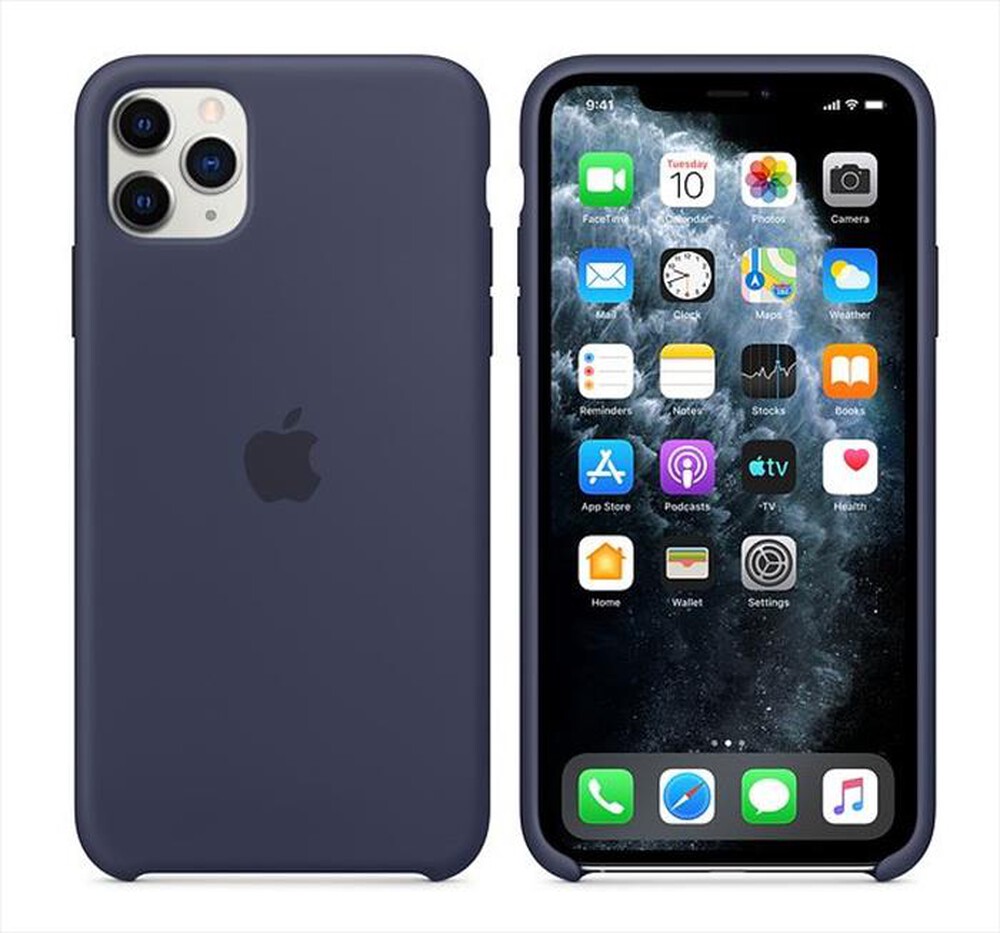 Immagine del prodotto APPLE - Custodia in silicone per iPhone 11 Pro Max-Blu notte