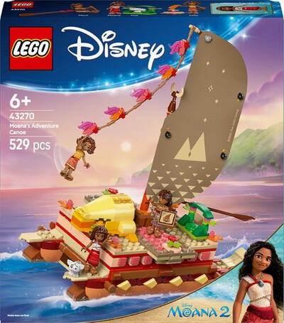 LEGO - DISNEY PRINCESS La canoa di Vaiana 43270