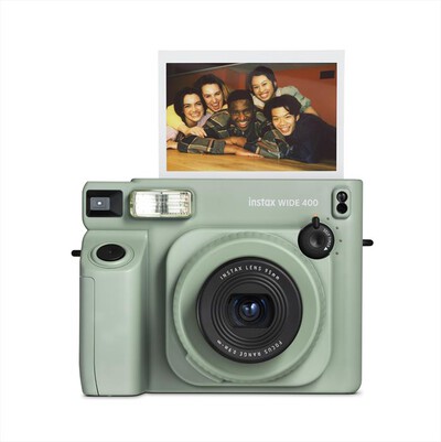 FUJI - Fotocamera istantanea analogica INSTAX WIDE 400-VERDE