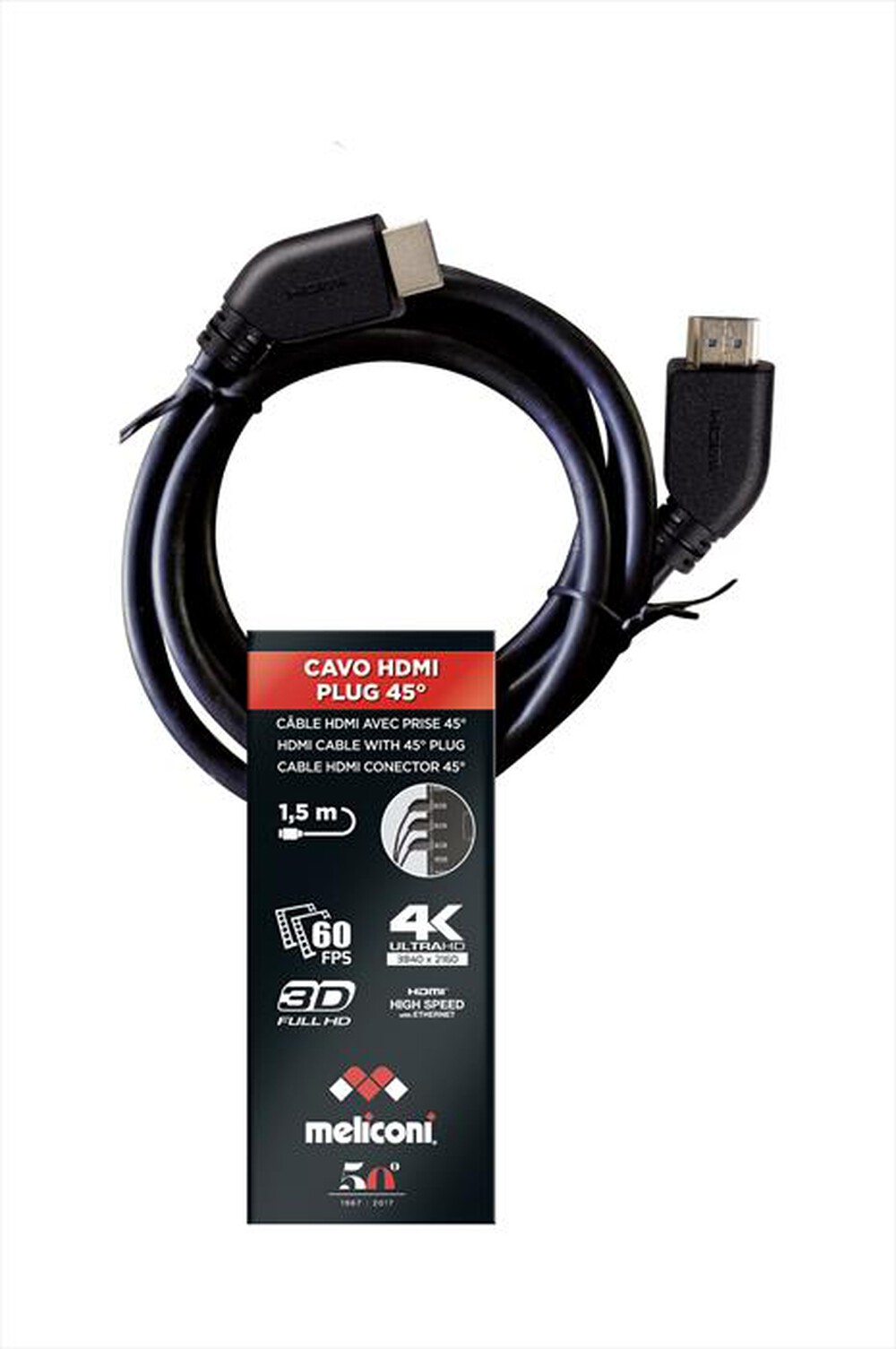 Immagine del prodotto 1MELICONI - H1,5ECO 45&deg; - Nero