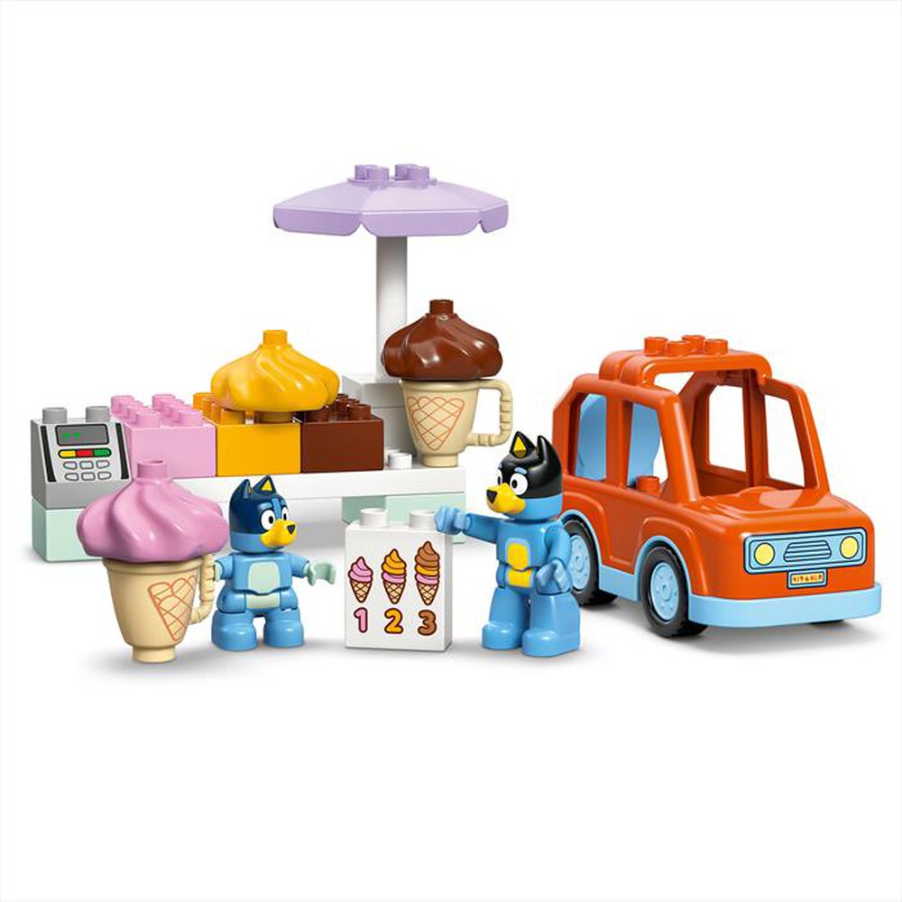 Immagine del prodotto LEGO - DUPLO BLUEY Visita alla gelateria di BLUEY 10458