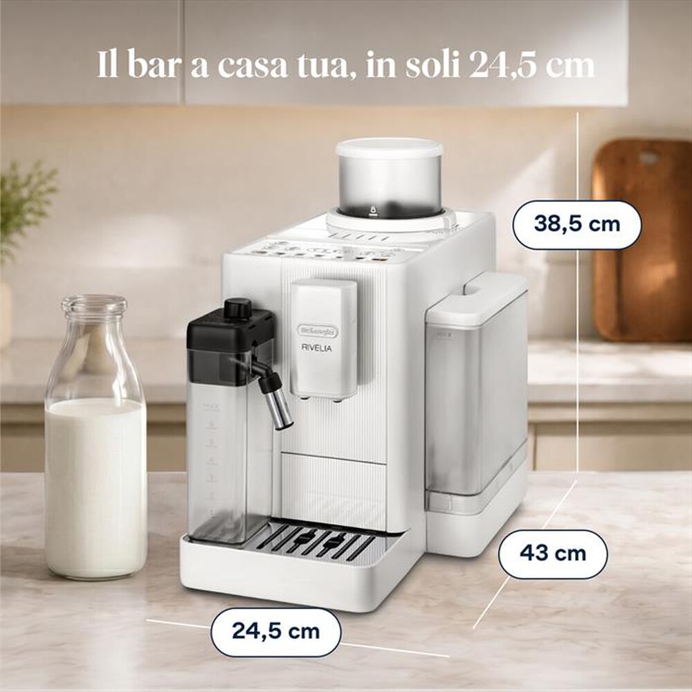 Immagine del prodotto DE LONGHI - RIVELIA START Macchina da caff&egrave; EXAM420.55.WXL-Arctic White