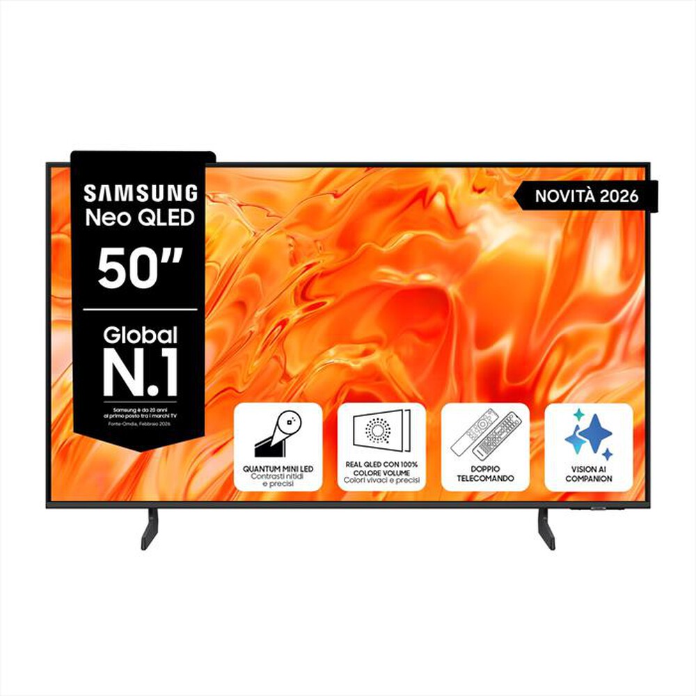 Immagine del prodotto SAMSUNG - Smart TV Mini LED UHD 4K 50" QE50QN70HAUXZT-Titan Gray