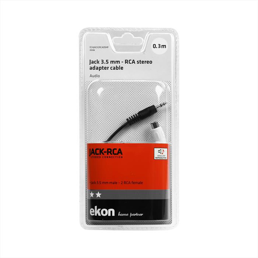 Immagine del prodotto SBS - ECAJACK2RCA05MF-Nero