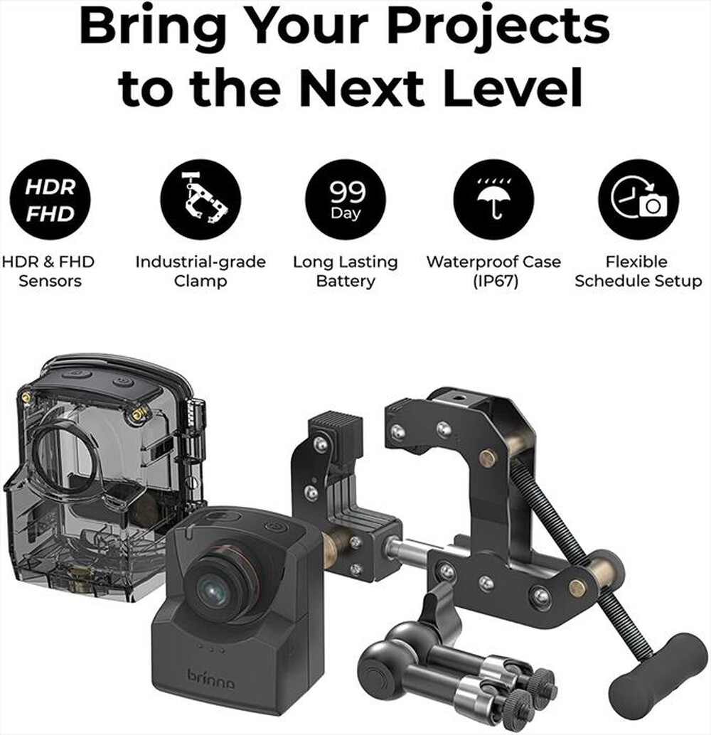 Immagine del prodotto BRINNO - TLC2020 BUNDLE(TLC2020+ATH1000+ACC10)-NERO