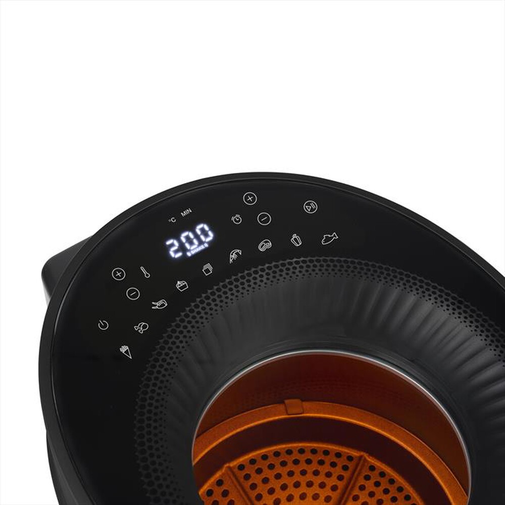 Immagine del prodotto PRINCESS - Friggitrice ad aria CYCLONIC VISION AIRFRYER 5 L-Nero / Plastica