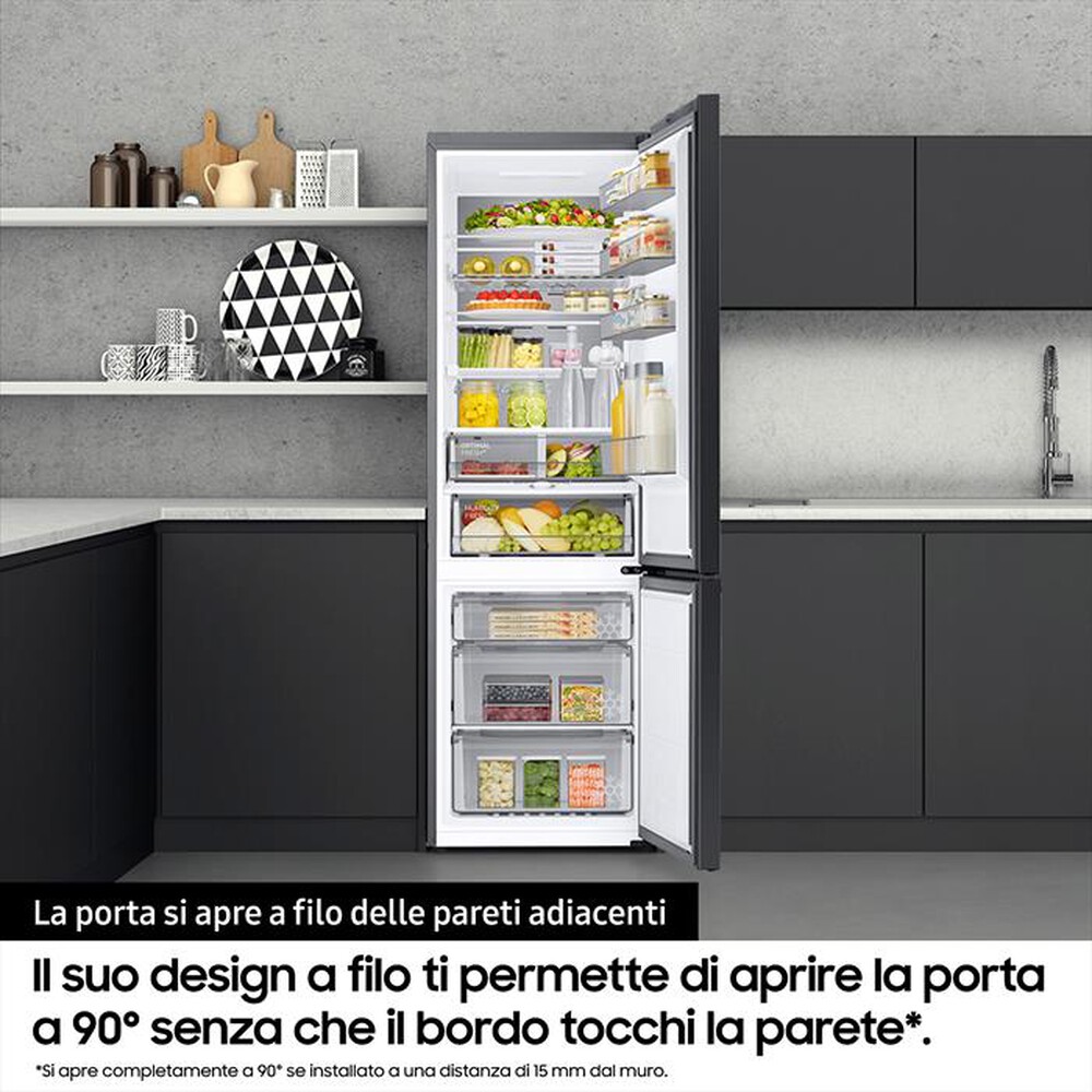 Immagine del prodotto SAMSUNG - Frigorifero combinato F-RB38D152222 BESPOKE-Clean Black-Clean Black