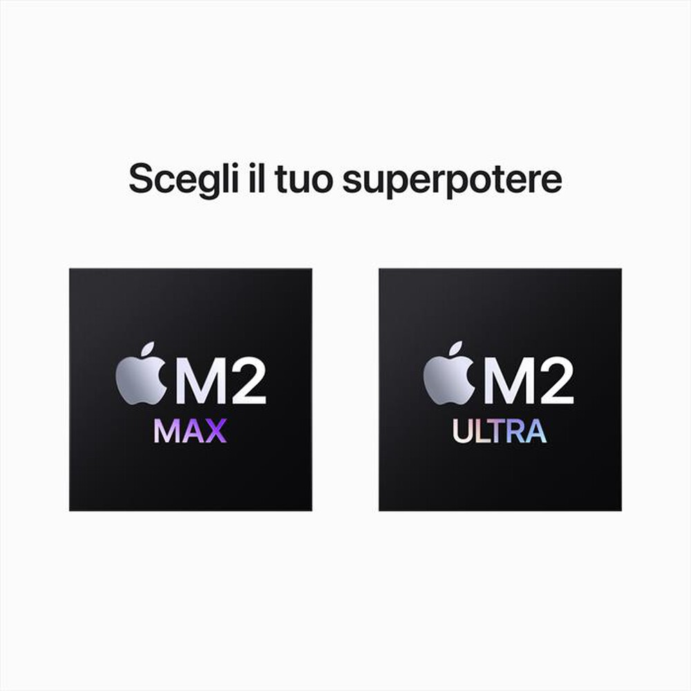 Immagine del prodotto APPLE - Mac Studio M2 Ultra 24-core CPU 60-core GPU 1TB