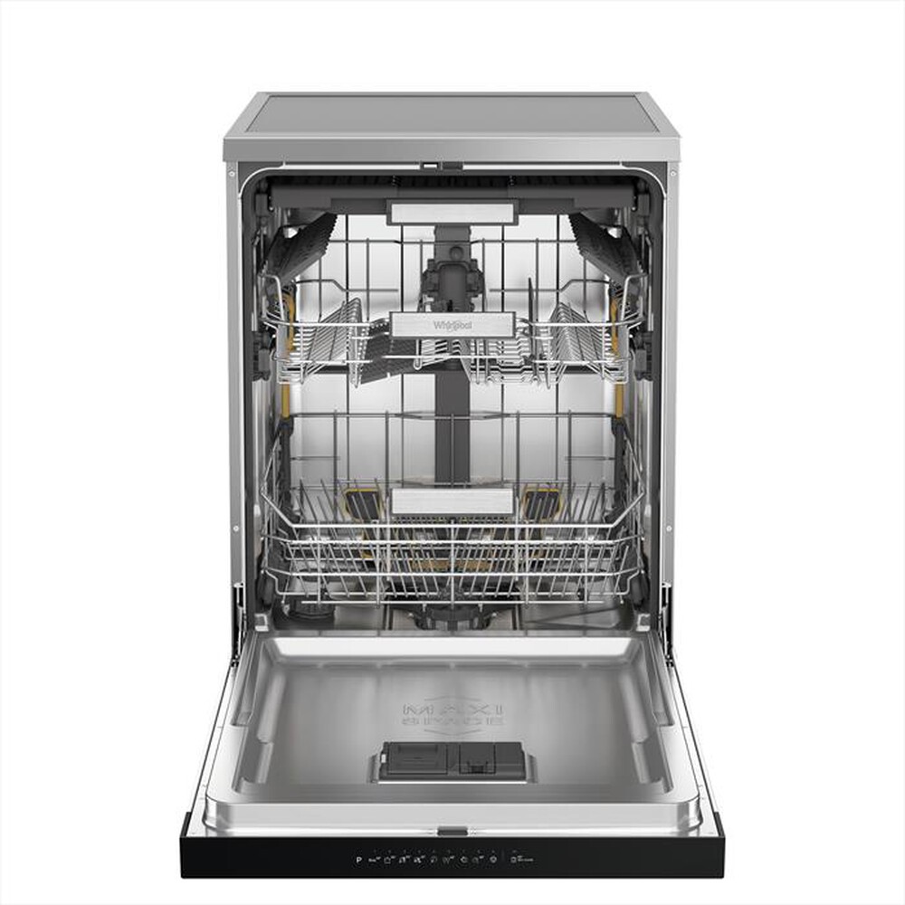 Immagine del prodotto WHIRLPOOL - Lavastoviglie MAXISPACE W7F HP43 X Classe C 15 cop-Stainless steel