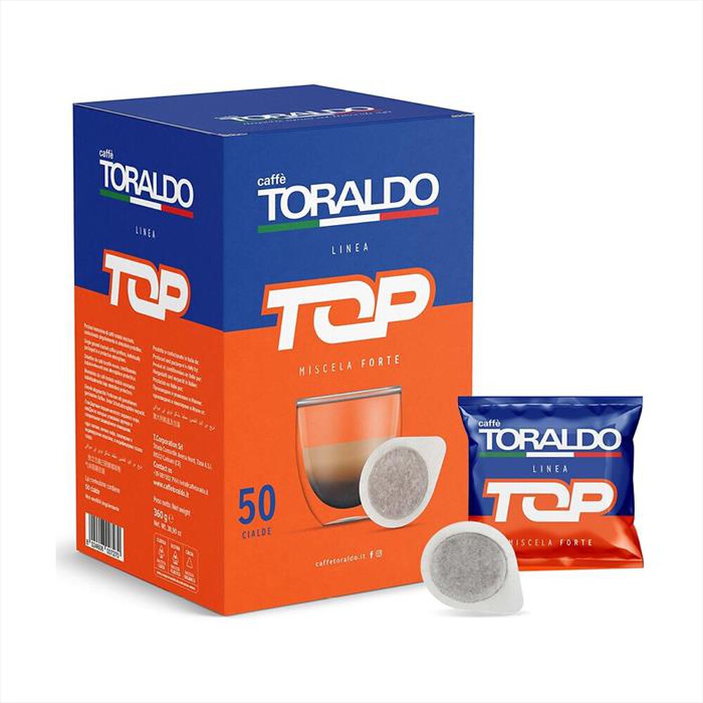 Immagine del prodotto CAFFE' TORALDO - Caff&egrave; in cialde E.S.E linea TOP forte 50cialde
