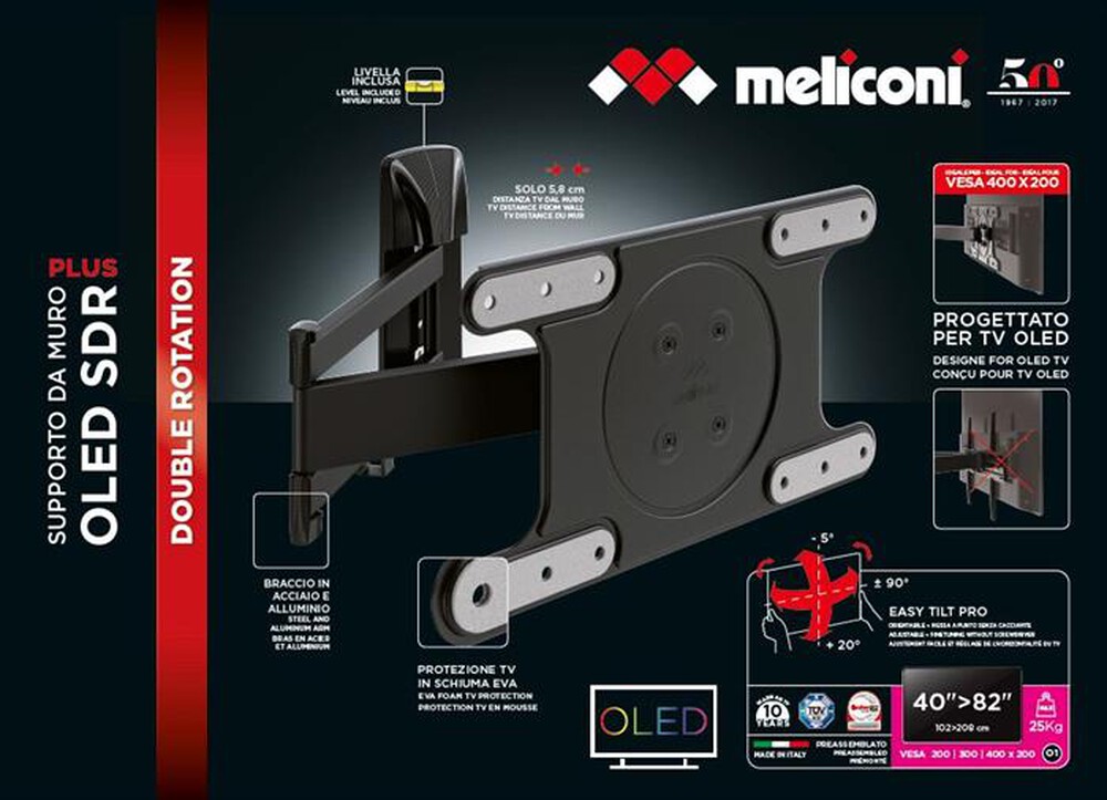 Immagine del prodotto MELICONI - EXTRA - OLED SDR-nero