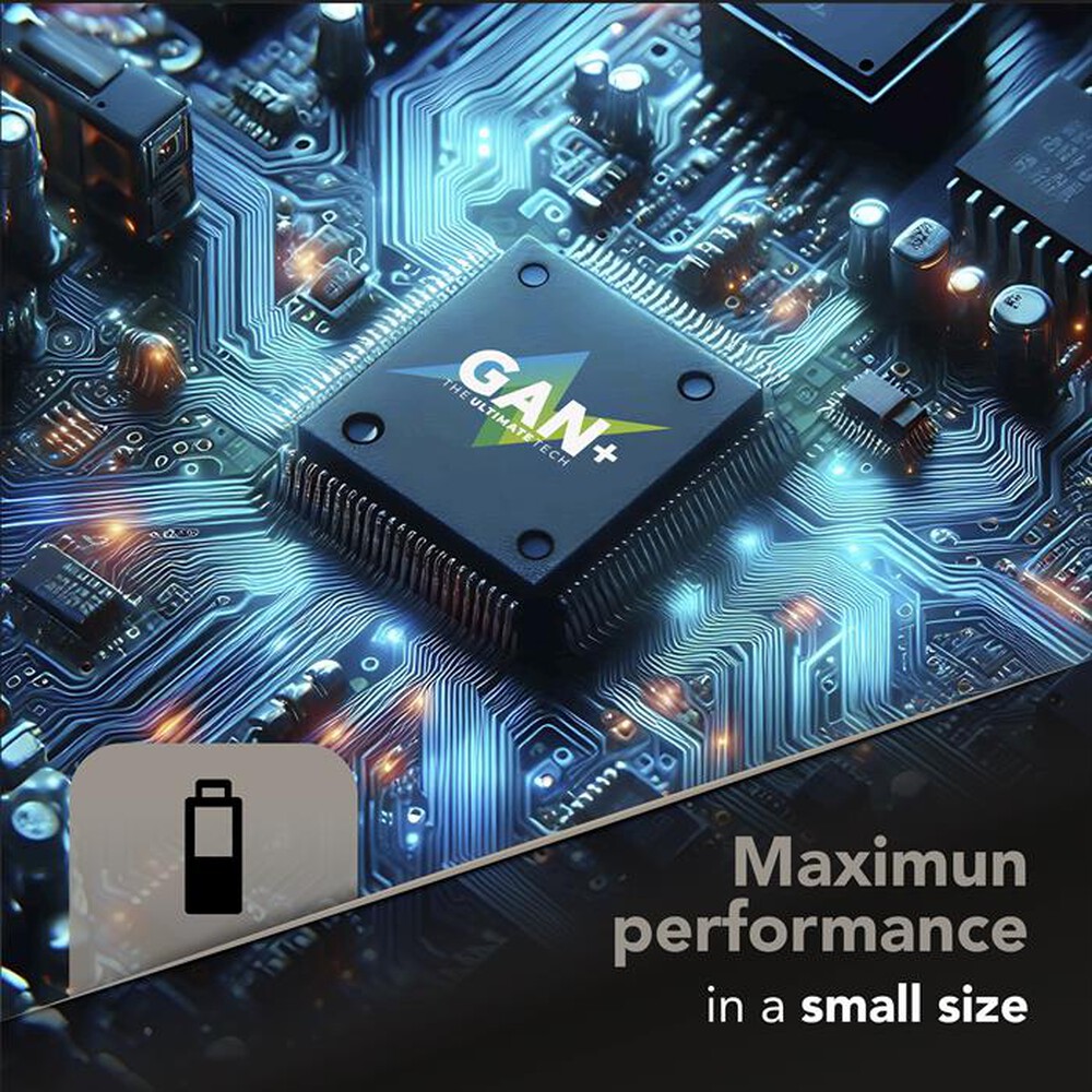 Immagine del prodotto CELLULARLINE - Caricabatterie da rete 67W POWERVIEW IQ 67W GAN-Nero