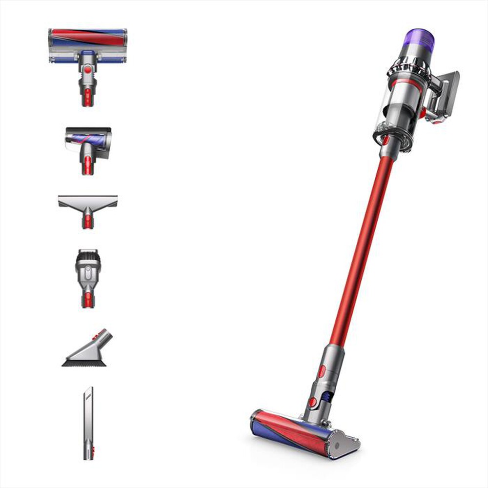 Immagine del prodotto DYSON - Scopa elettrica V11 FLUFFY-NICKEL/RED