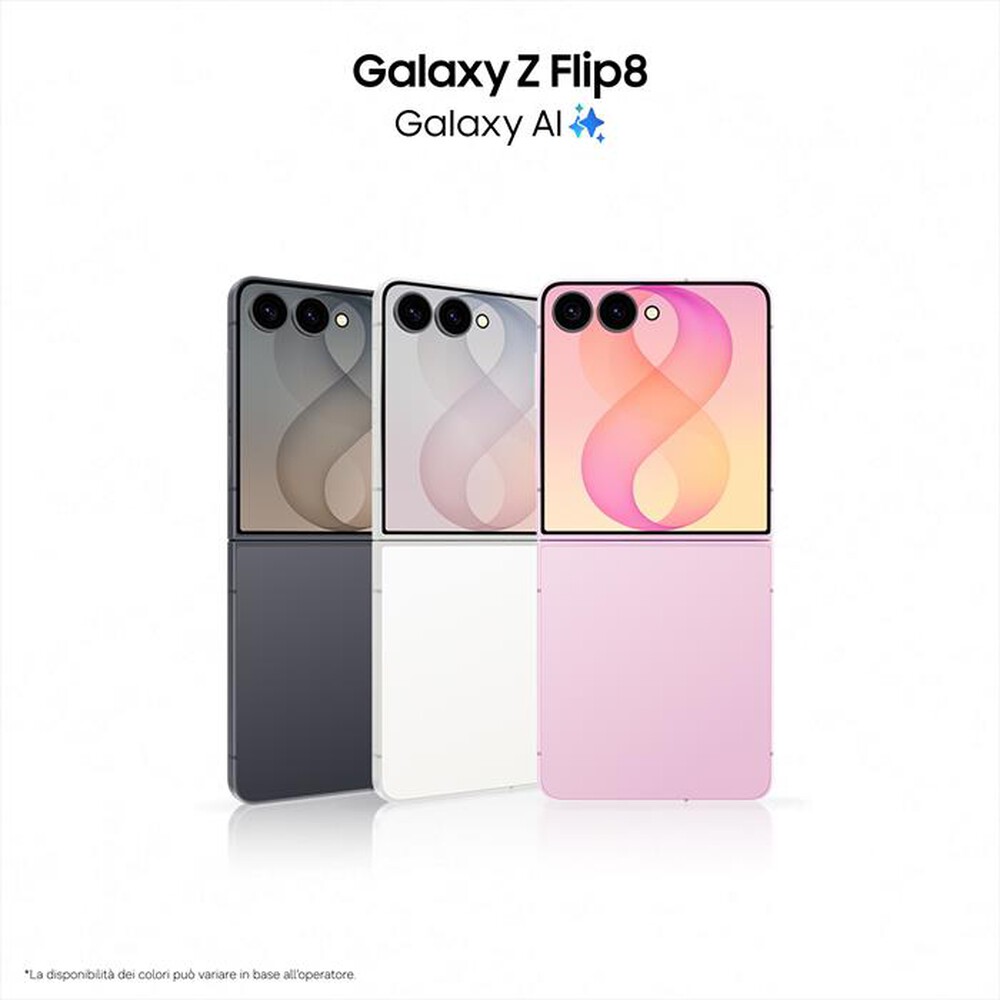 Immagine del prodotto SAMSUNG - Galaxy Z Flip8 12+256GB-Pink