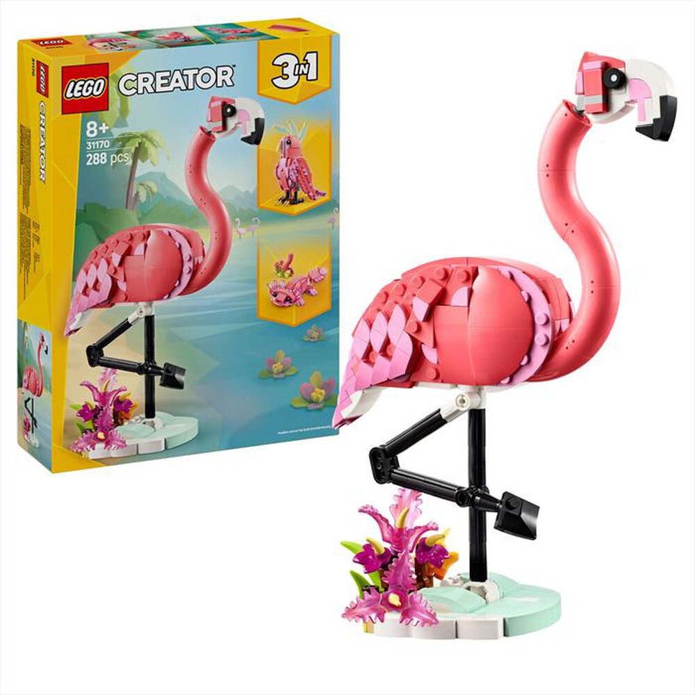 Immagine del prodotto LEGO - CREATOR Animali selvatici: fenicottero rosa 31170