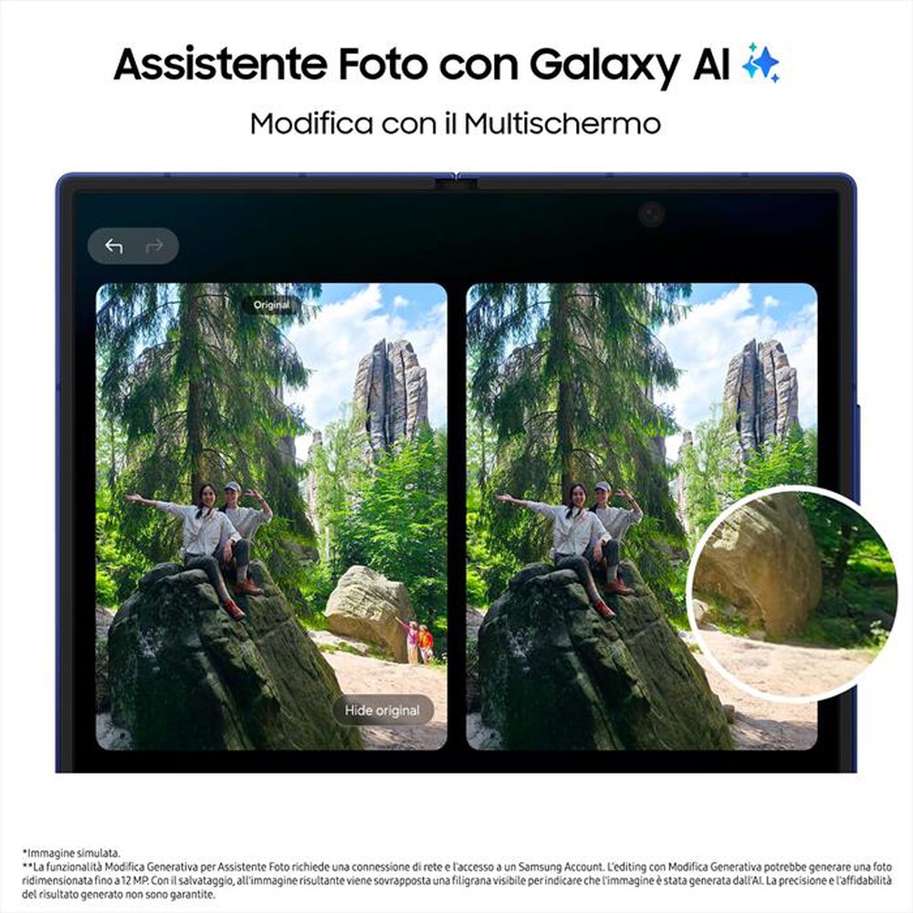 Immagine del prodotto SAMSUNG - Galaxy Z Fold7 12+256GB-Blue Shadow