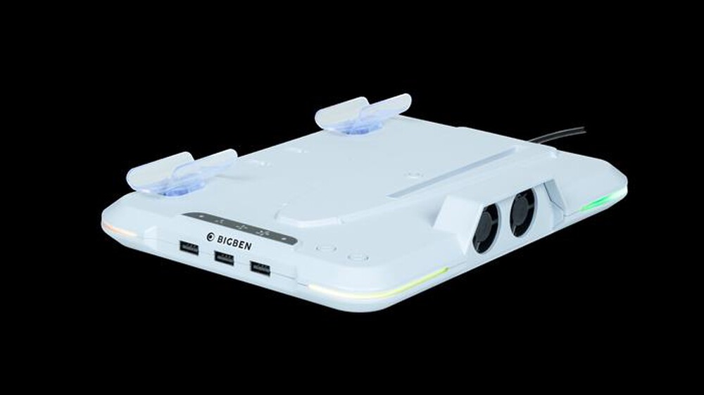Immagine del prodotto NACON - BASE CARICA MAGNET 2 DUALSENSE, 3 USB-A, PS5 SLIM-Bianco