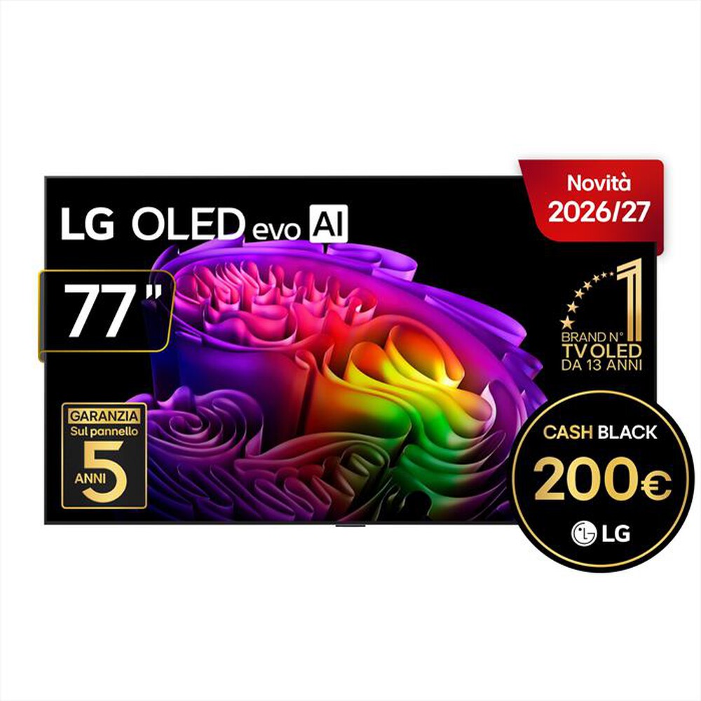 Immagine del prodotto LG - Smart TV OLED EVO AI 4K 77" G6 OLED77G64LW-Dark Satin Silver