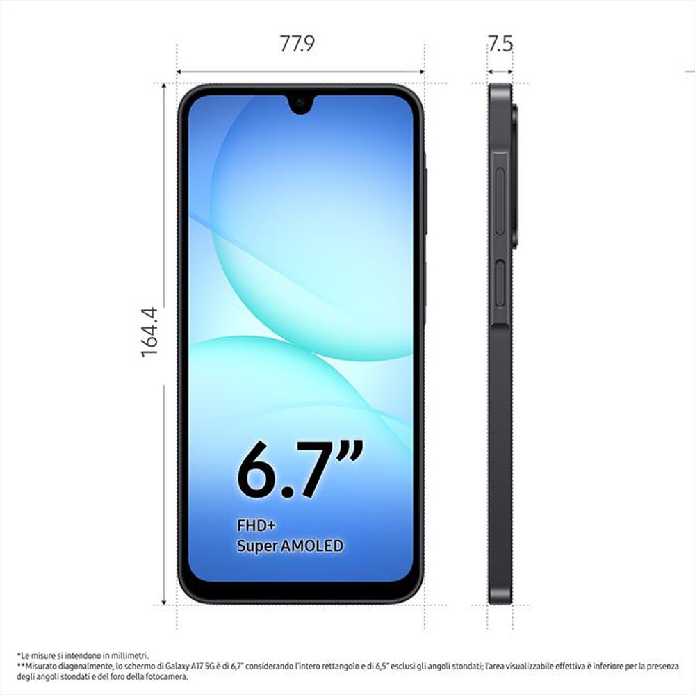 Immagine del prodotto WIND - 3 - SAMSUNG Galaxy A17 5G 128GB-Nero