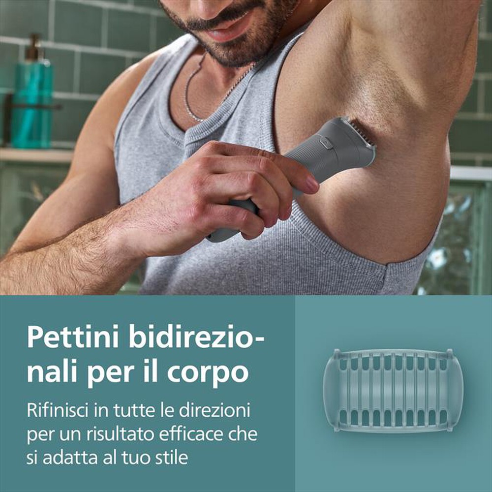 Immagine del prodotto PHILIPS - Tagliacapelli SERIE 3000 BG3485/15-grigio medio