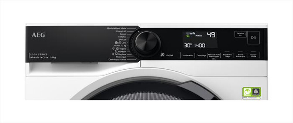 Immagine del prodotto AEG - Lavatrice LR9H94SGB 9 Kg Classe A-Bianco