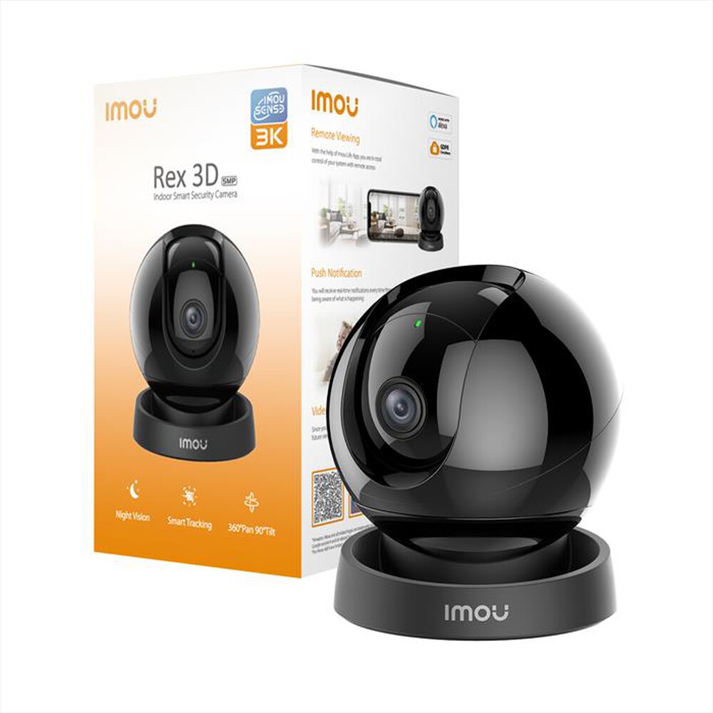 Immagine del prodotto IMOU - Telecamera da interno motorizzata REX 3D 3K-NERO