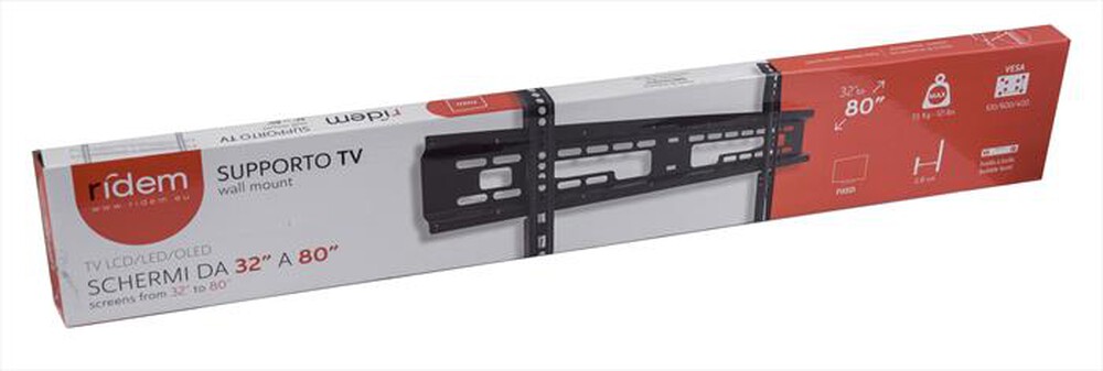 Immagine del prodotto RIDEM - Staffa a parete per TV 32/80" RDMS10