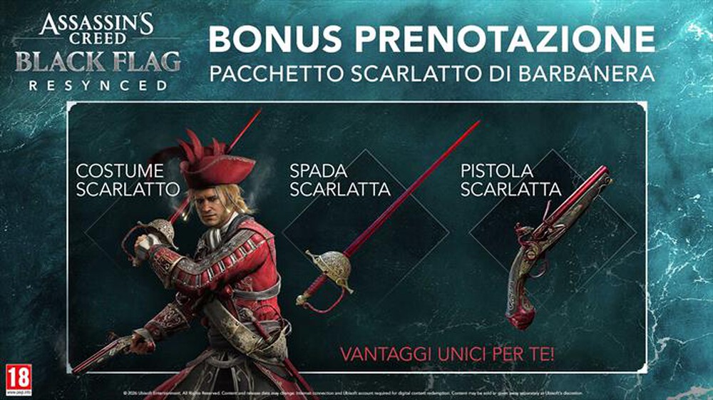 Immagine del prodotto UBISOFT - ASSASSIN'S CREED BLACK FLAG RESYNCED PS5