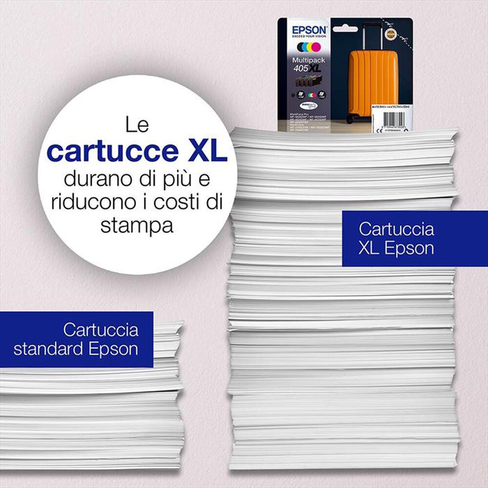Immagine del prodotto EPSON - EPSON INCHIOSTRO  SERIE VALIGIA 405XL MAGENTA-Magenta XL