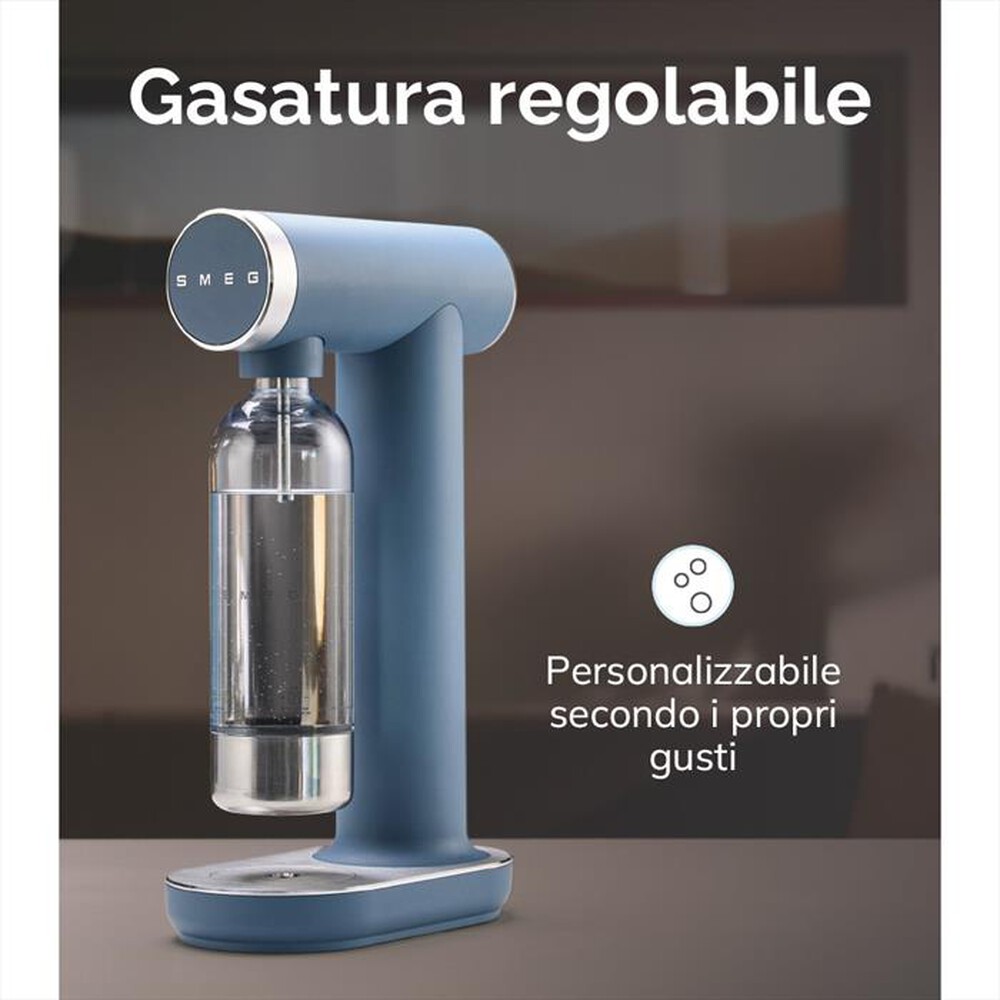 Immagine del prodotto SMEG - SKC01BLM Gasatore d'acqua non elettrico-Nero opaco