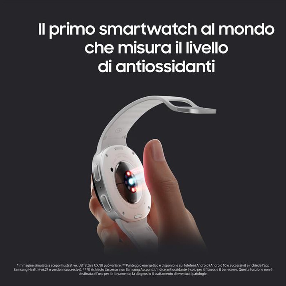 Immagine del prodotto SAMSUNG - Galaxy Watch8 40mm BT, 2+32GB-Silver