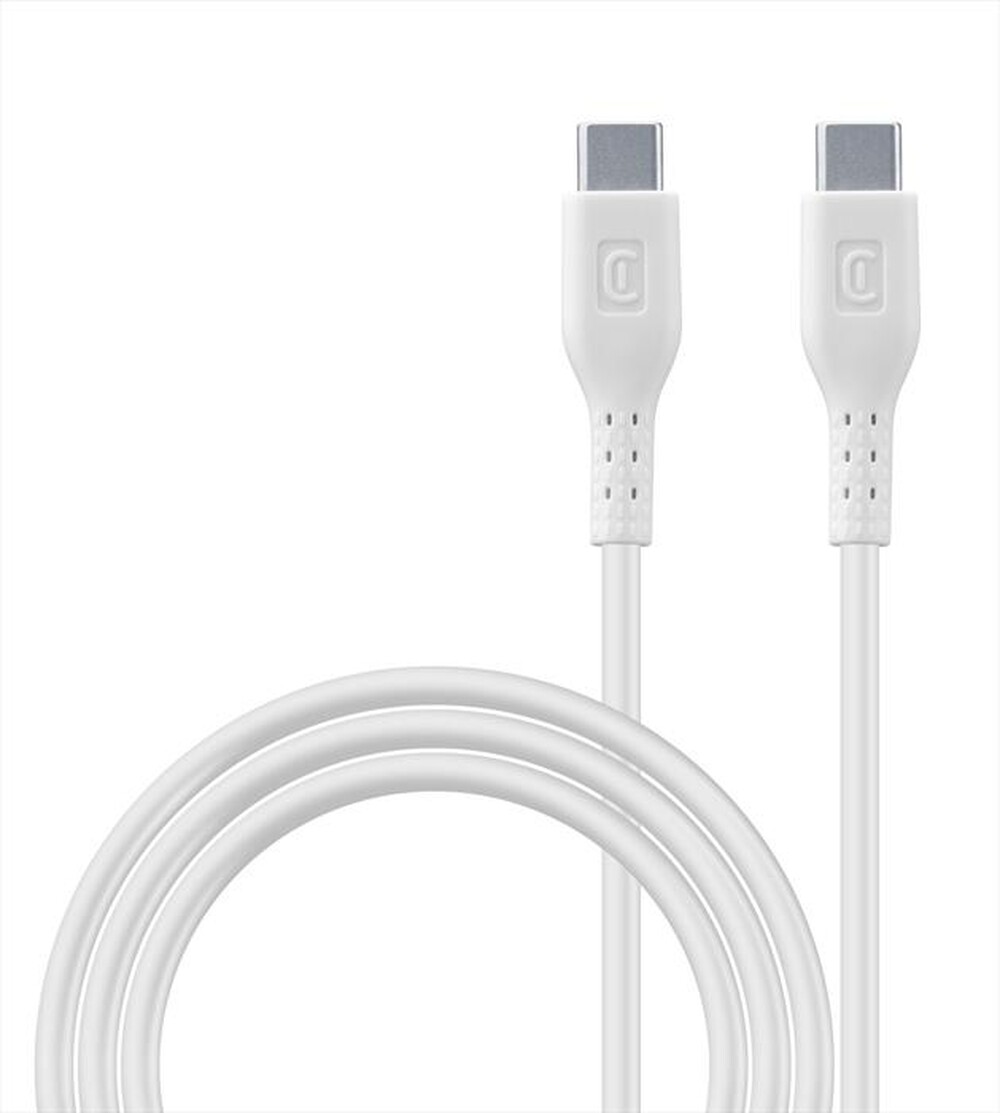 Immagine del prodotto CELLULARLINE - Cavo 5A da USB-C a USB-C da 200 cm-Bianco