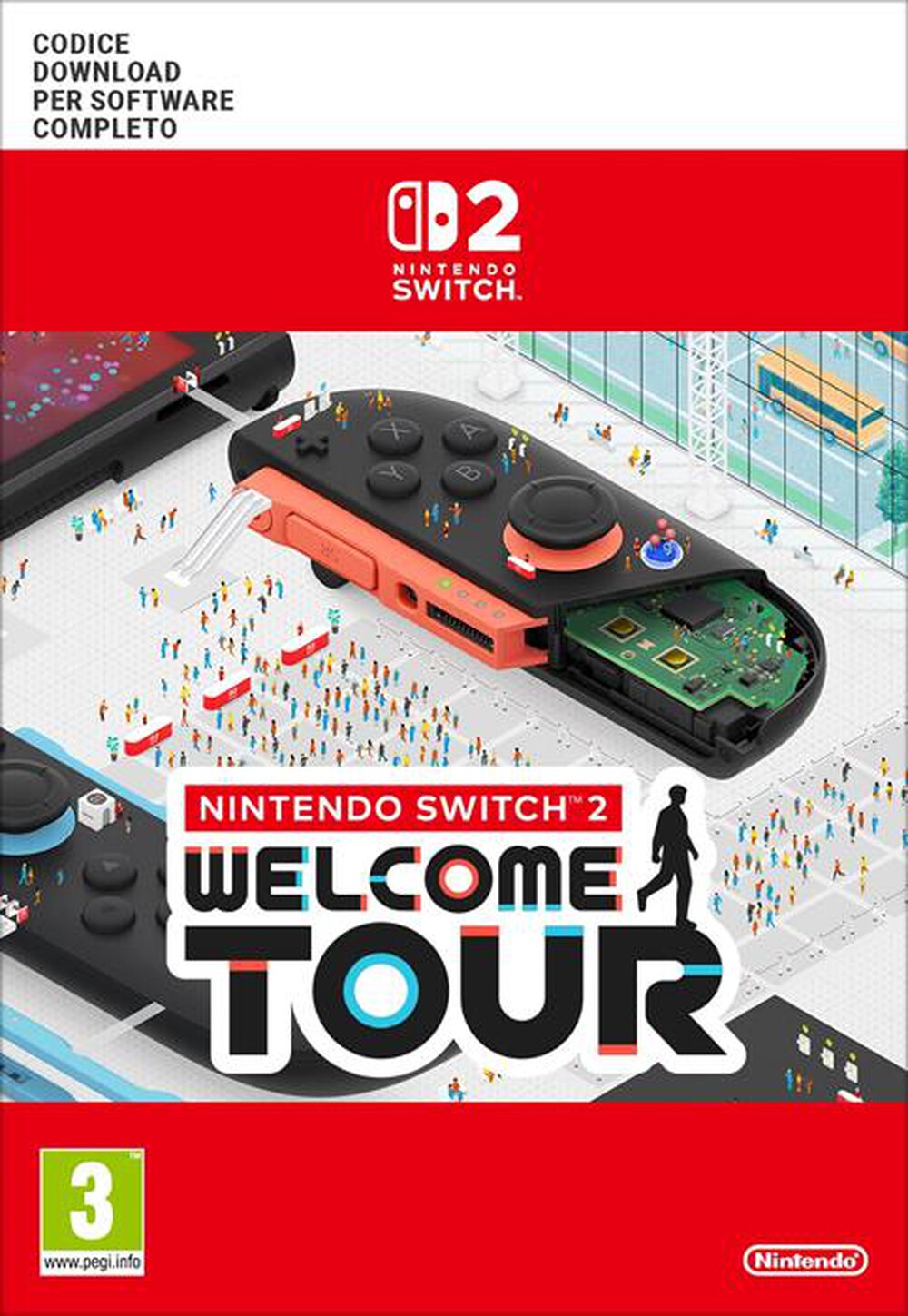 Immagine del prodotto NINTENDO - NINTENDO SWITCH 2 WELCOME TOUR - CODICE DOWNLOAD