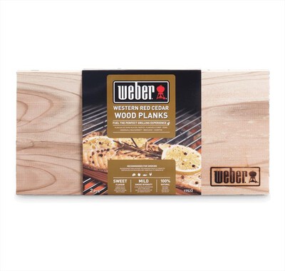 WEBER - PANETTO DA AFFUMICATURA IN CEDRO-PICCOLO-legno