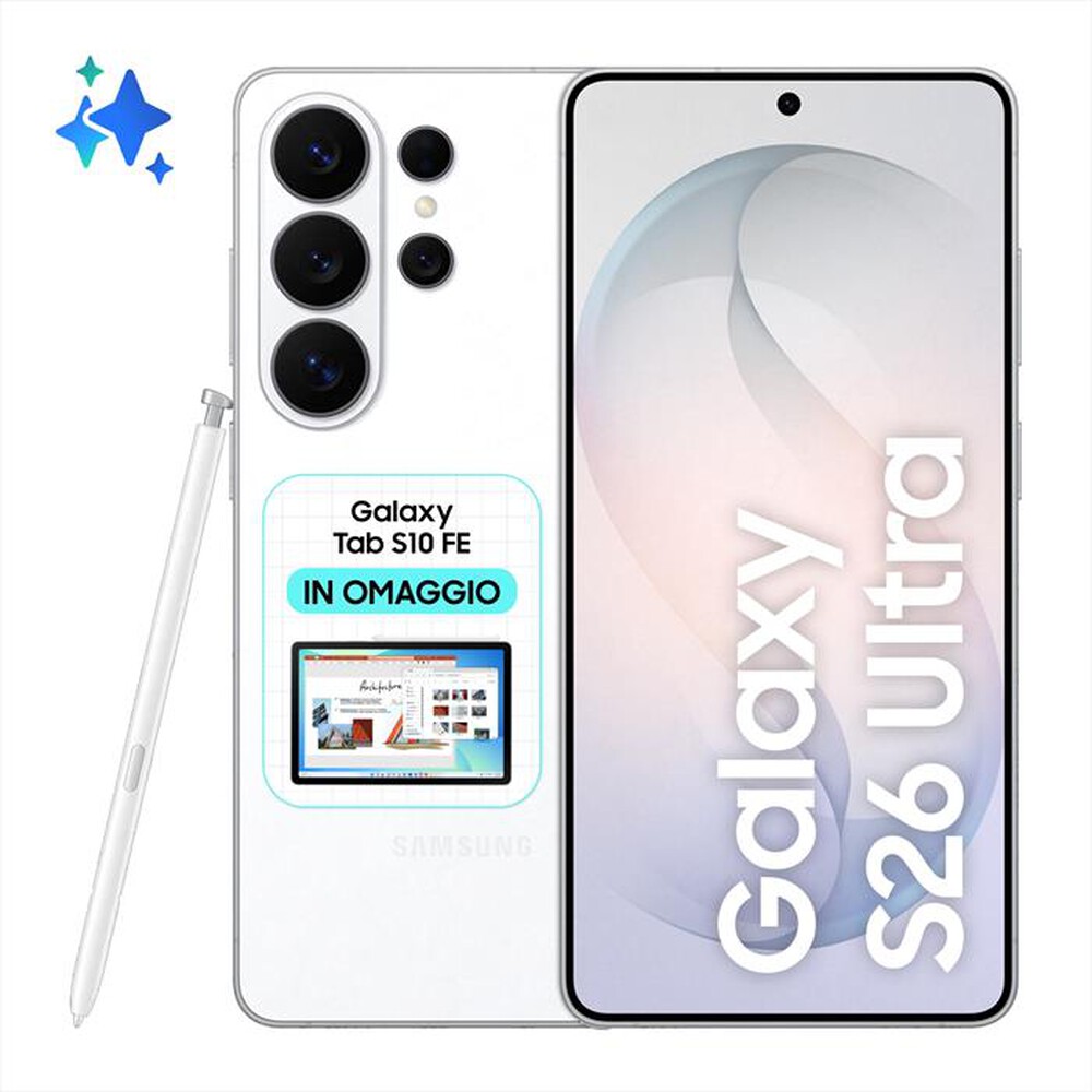 Immagine del prodotto SAMSUNG - Smartphone Galaxy S26 Ultra 512GB/12GB-White