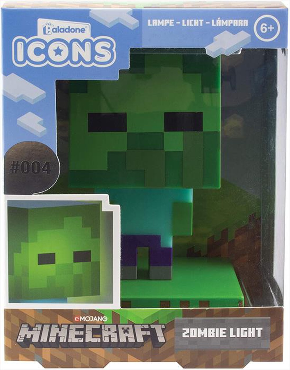 Immagine del prodotto PALADONE - ICON LIGHT: ZOMBIE MINECRAFT