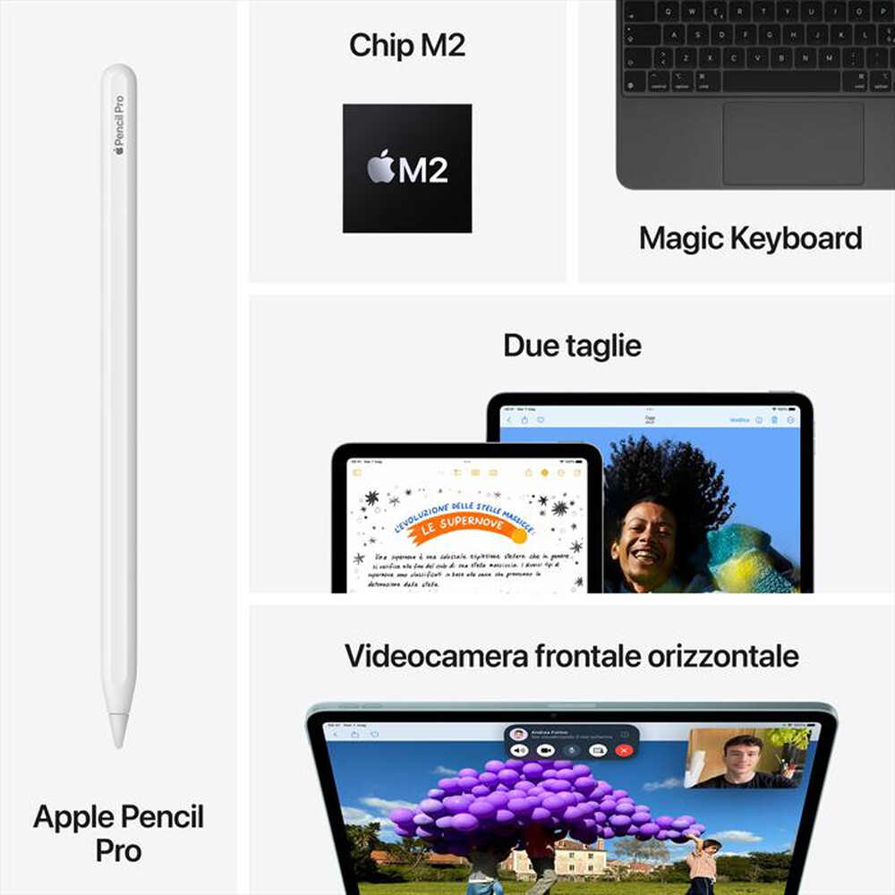 Immagine del prodotto APPLE - iPad Air 13'' Wi-Fi 256GB-Blu
